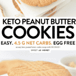 Keto Peanut butter cookies