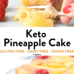 Keto Pineapple Up Side Down Cake