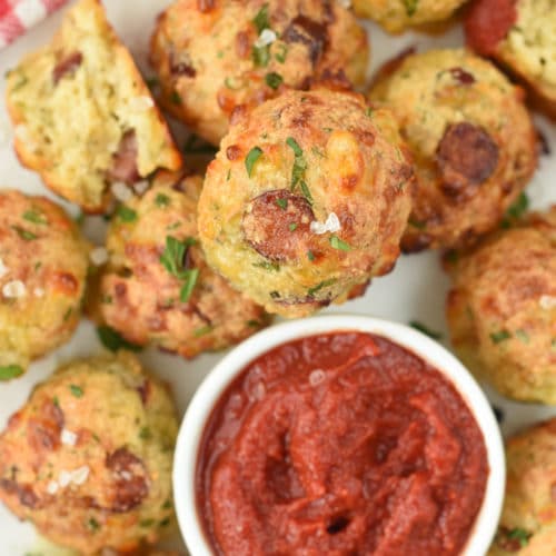 Keto Pizza Bites (1.5g Net Carbs)