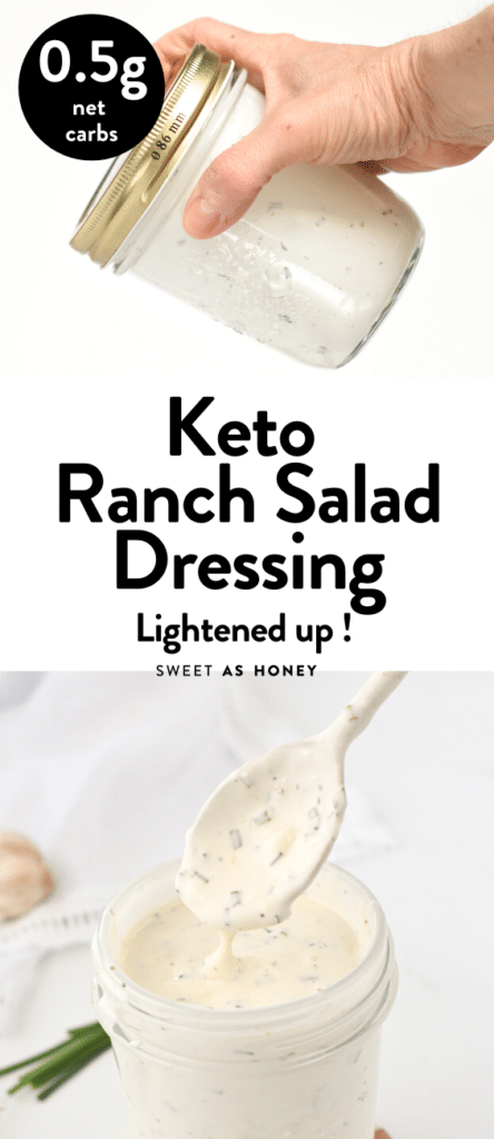 Keto Ranch Salad Dressing recipe