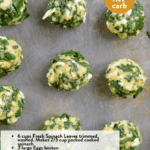 Keto Spinach Balls