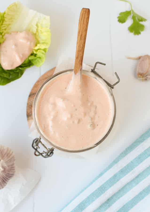 Keto Thousand Island Dressing low carbs