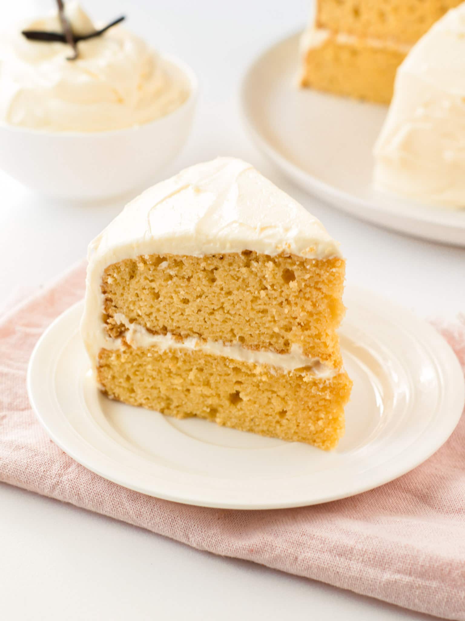 Keto Vanilla Cake