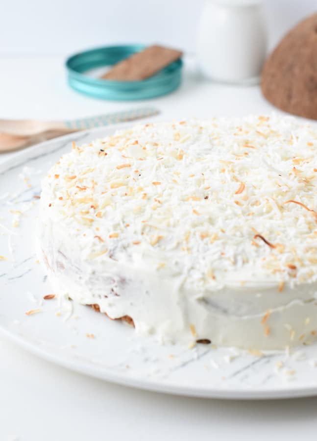 Keto coconut cake