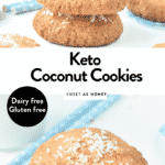 KETO COCONUT COOKIES easy 5 ingredients #ketocookies #keto #cookies #lowcarbcookies #lowcarb #coconut #coconutcookies #almondflour #easy #sugarfree #glutenfree #5ingredients