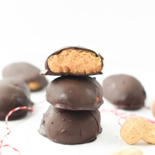Keto Chocolate Peanut Butter Easter Eggs