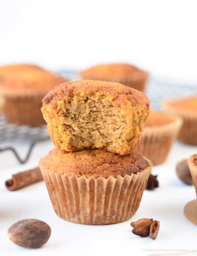 Keto friendly pumpkin muffins