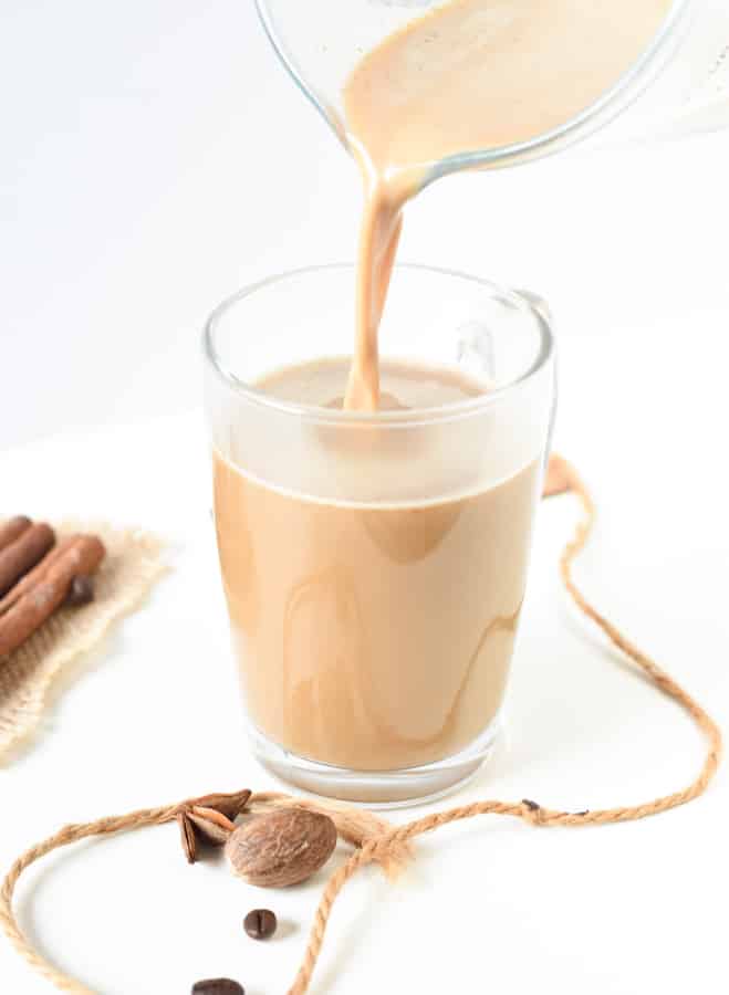 Keto friendly pumpkin spice latte