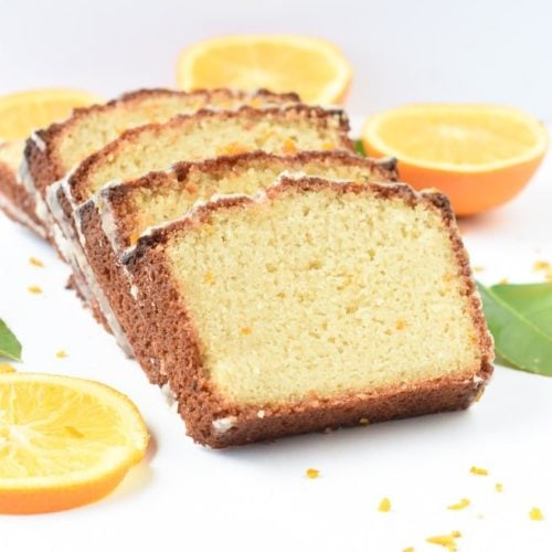 Orange pound cake almond flour