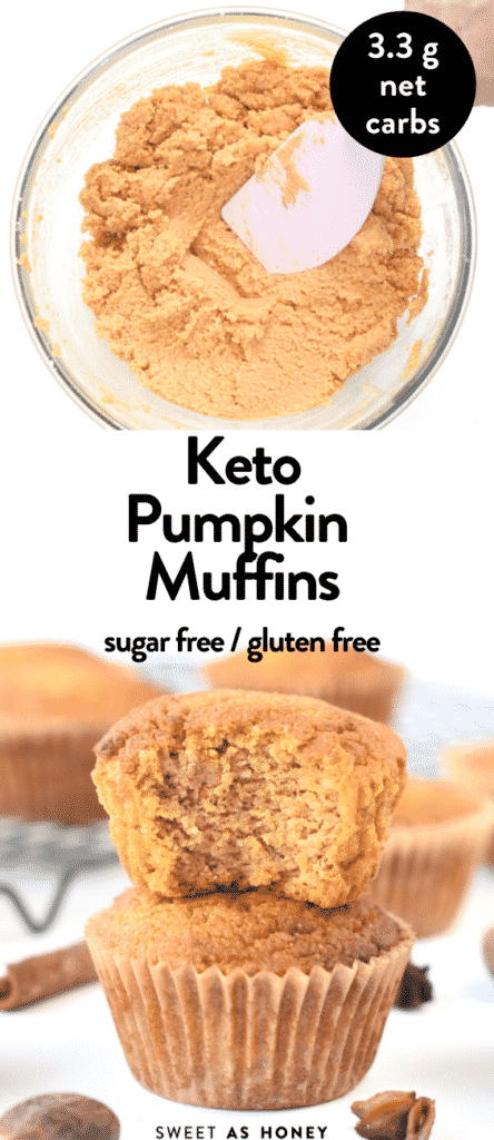 Keto pumpkin muffins