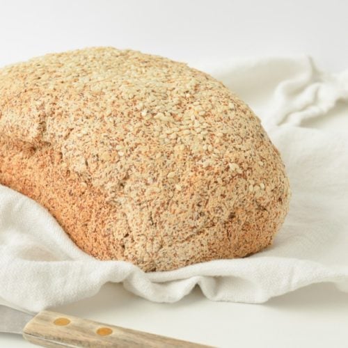 THE BEST KETO BREAD WITHOUT EGGS #ketobread #keto #egglessbread #almondflourbread #bestketobread #best #psylliumhusk #easy #vegan