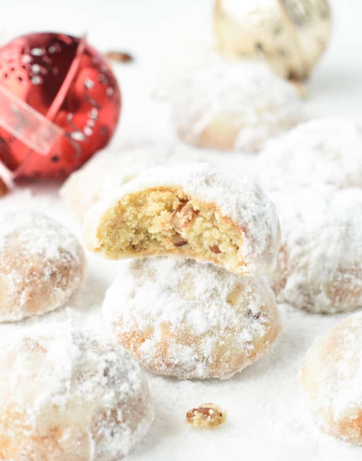 KETO Snowball Cookies 1g net carbs