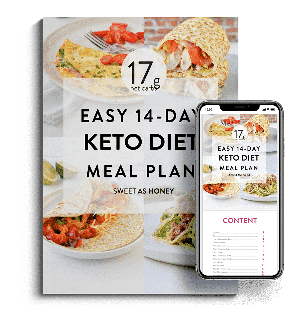 14 Day Keto Meal Plan Ebook Sweetashoney