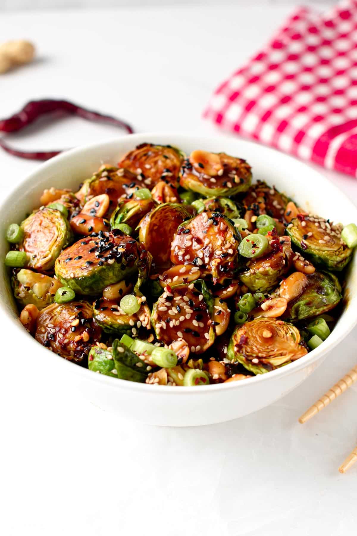 Kung Pao Brussel Sprout