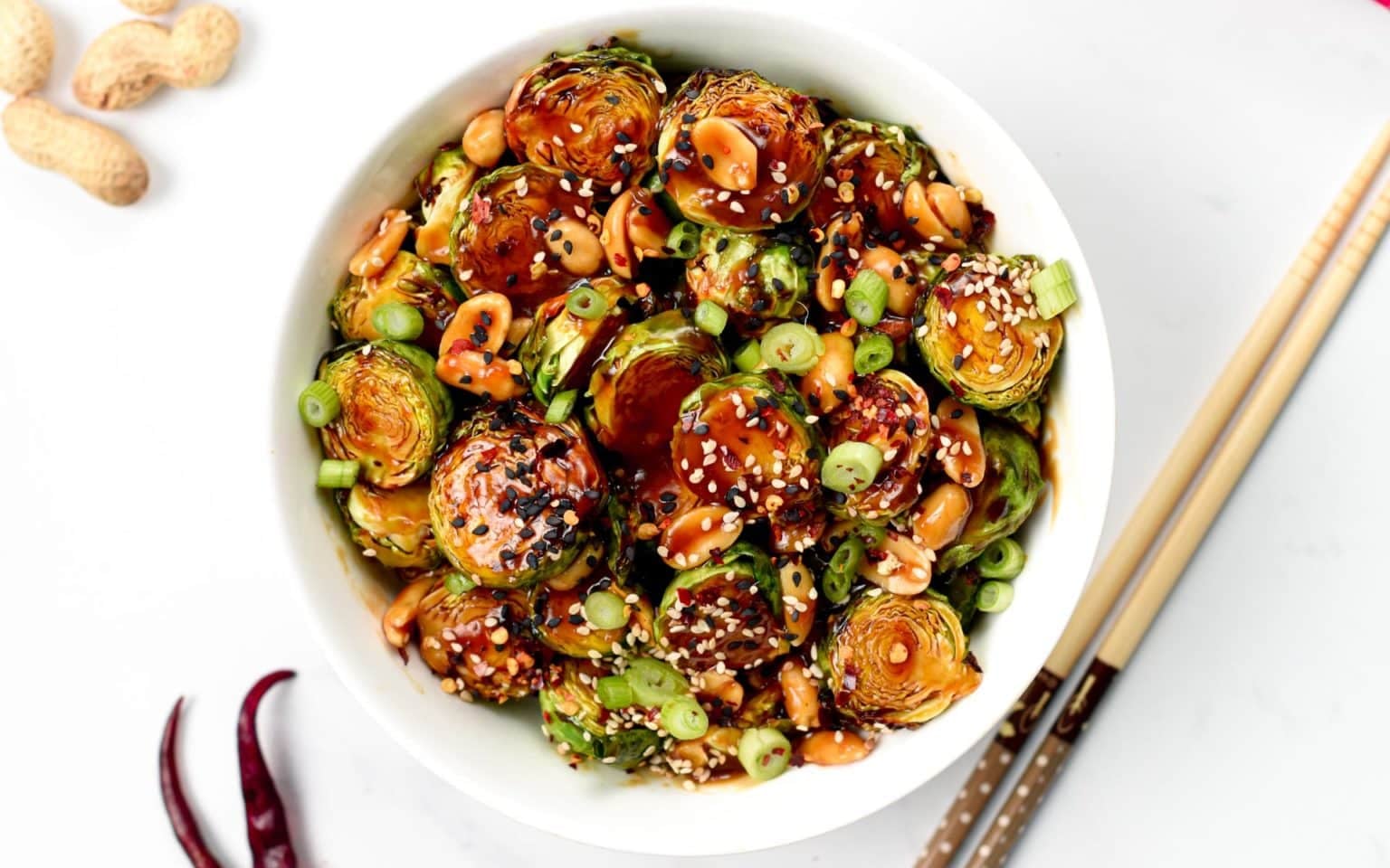 Kung Pao Brussel Sprouts Sweet As Honey