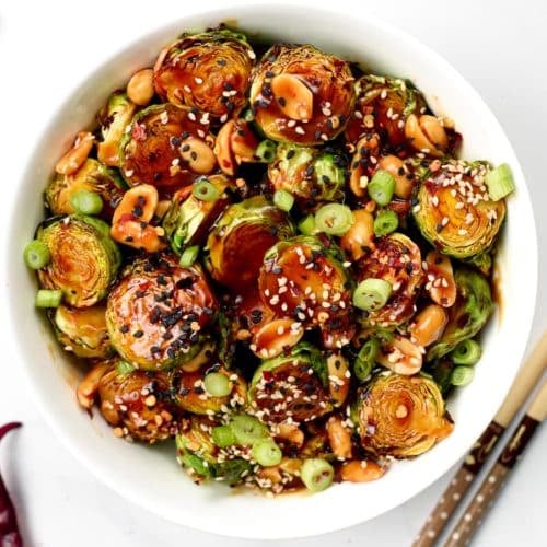 Kung Pao Brussel Sprouts