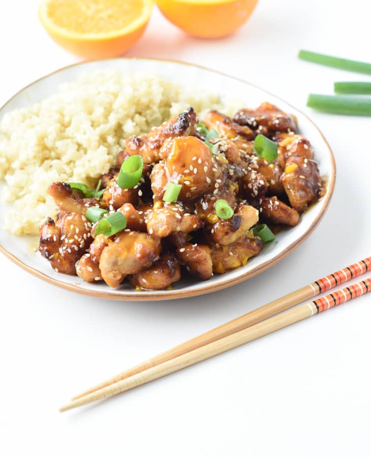 Low carb Orange Chicken