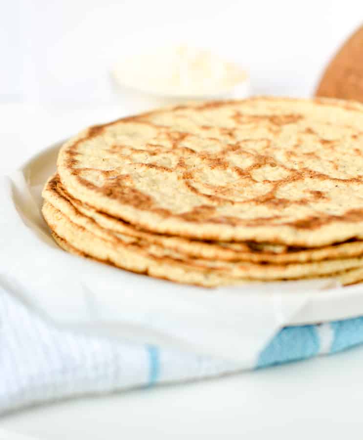 Low carb tortillas