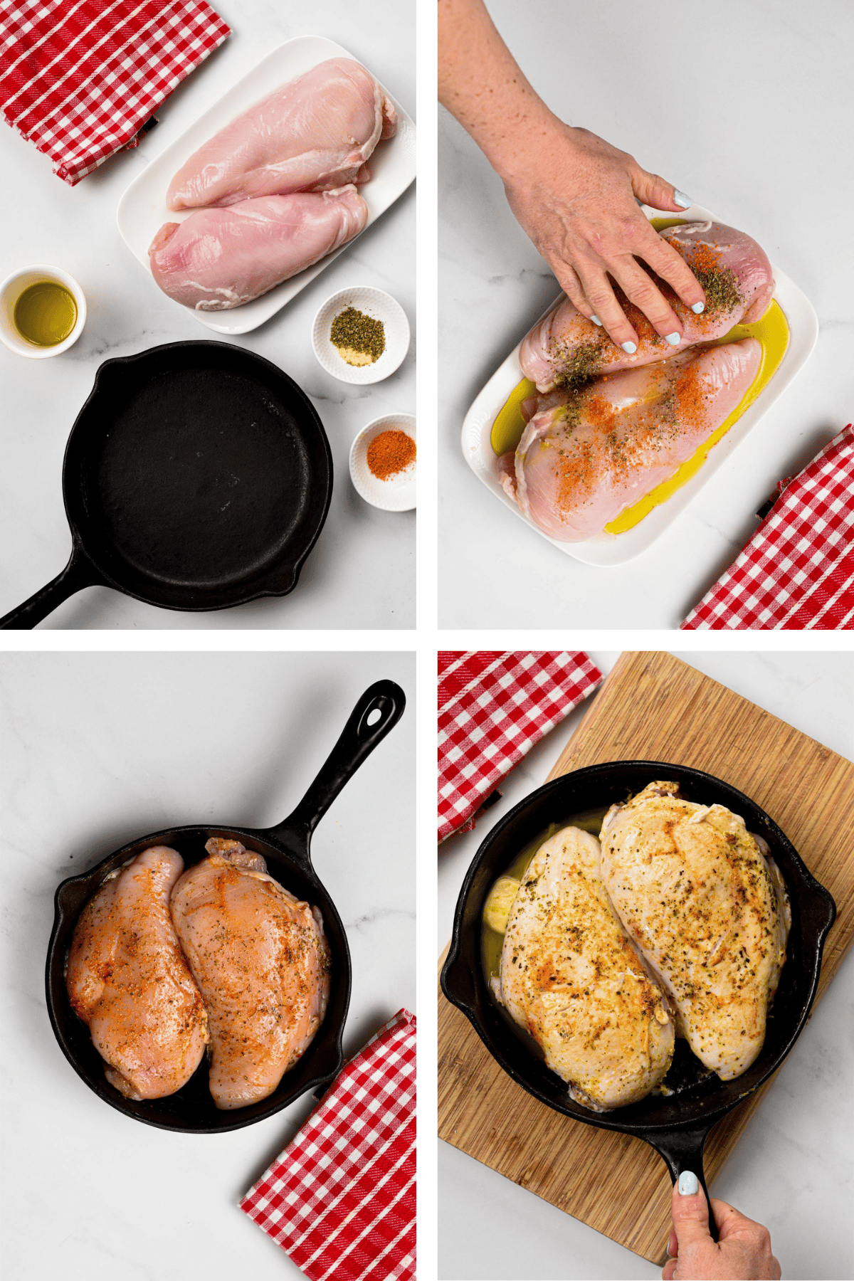 Step-by-step instructions to Making Cast Iron Chicken