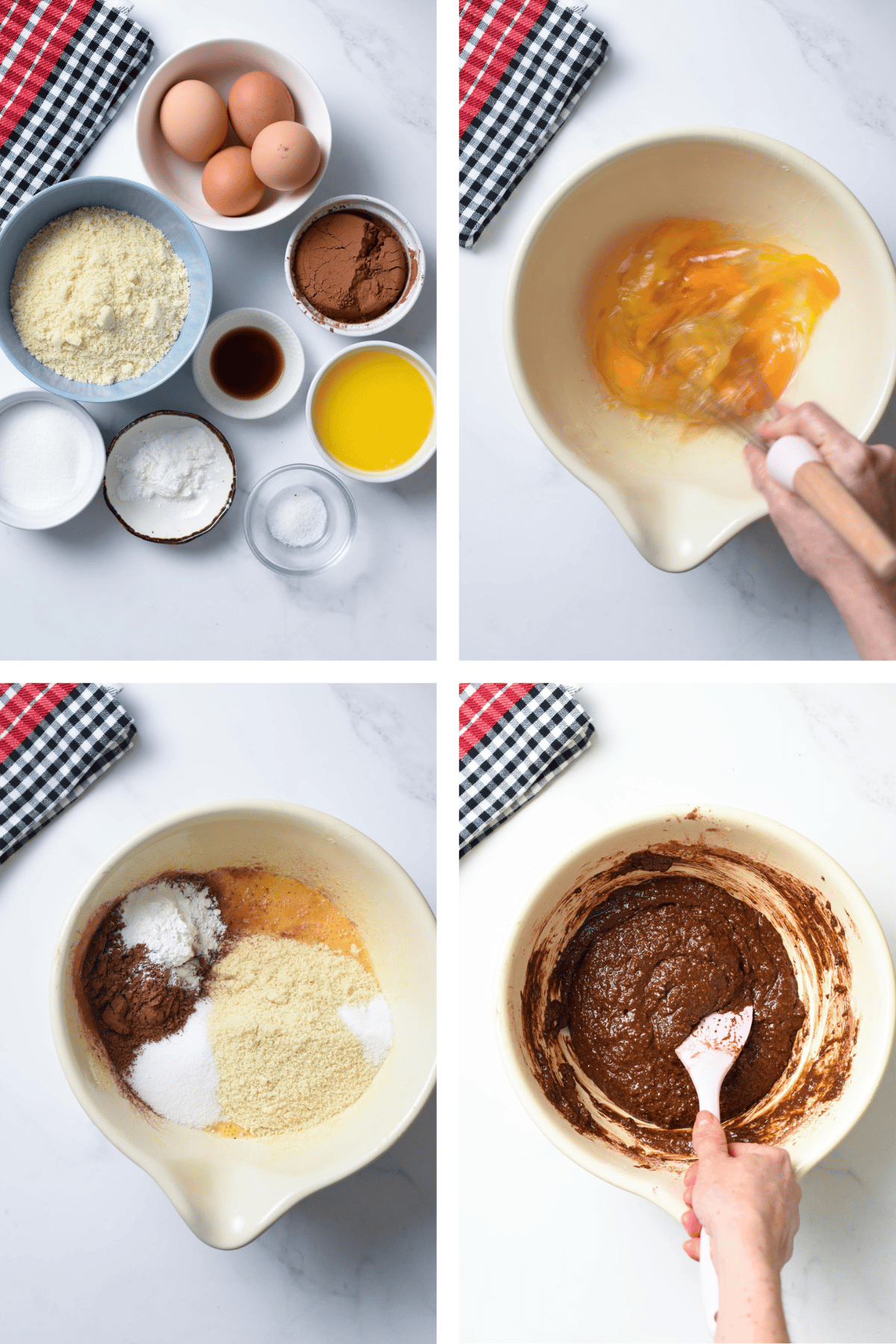 Making Keto Chocolate CakeMaking Keto Chocolate Cake