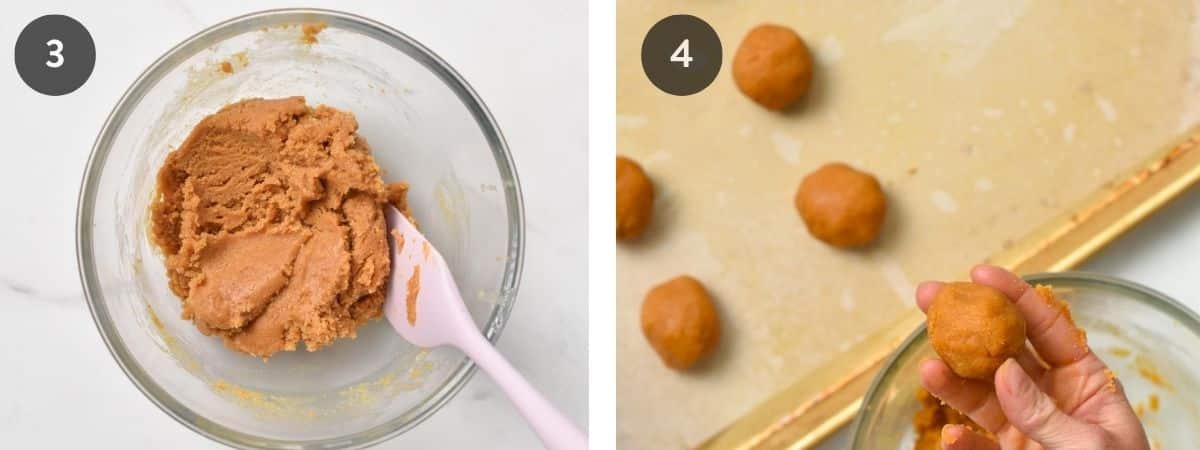 Making Peanut Butter Cookies with Coconut Flour