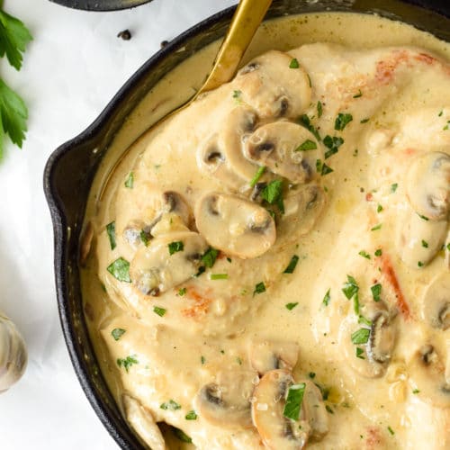 Keto Chicken Marsala (5.9g Net Carbs)