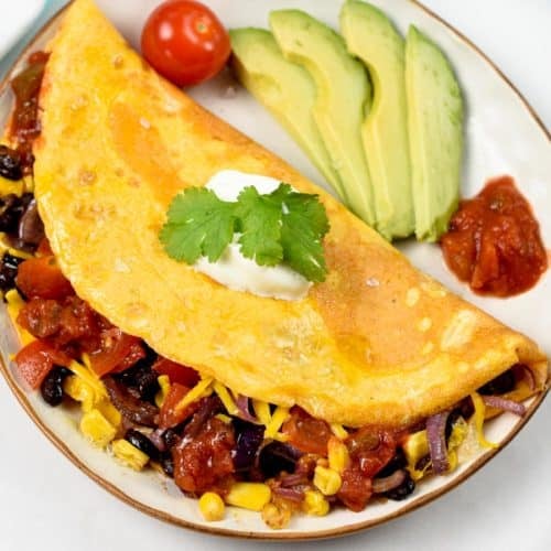 Mexican Omelette (30g Proteins)