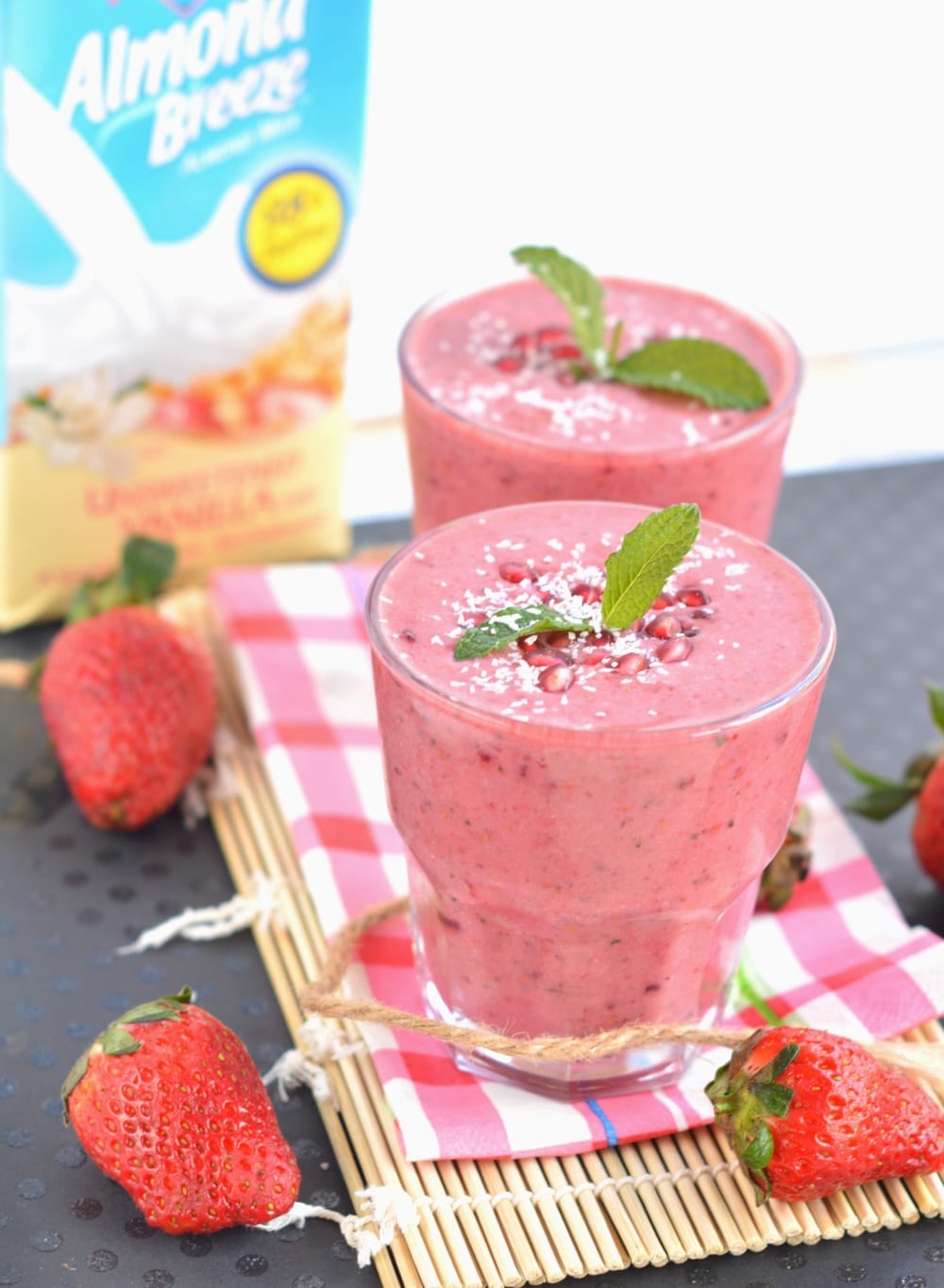 Berry Yogurt Smoothie Recipe {Gluten-Free, Vegetarian}