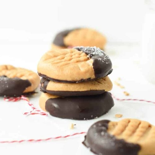 Peanut Butter Chocolate No-Bake Cookies