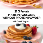 PROTEIN PANCAKES WITHOUT PROTEIN POWDER