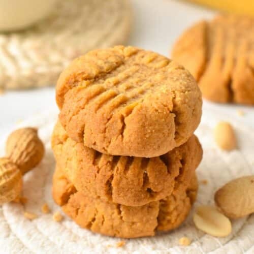 Peanut Butter Cookies with Coconut Flour