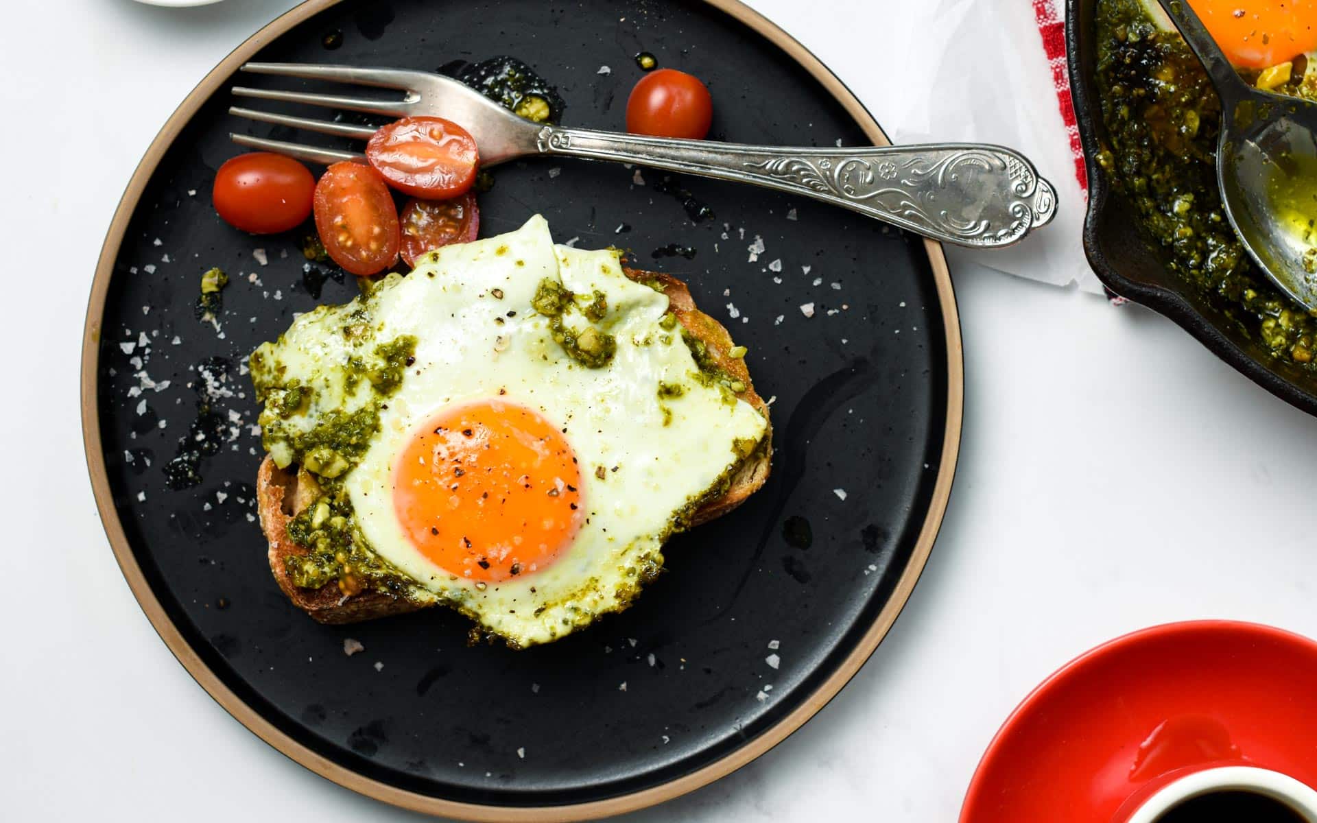 Pesto Eggs