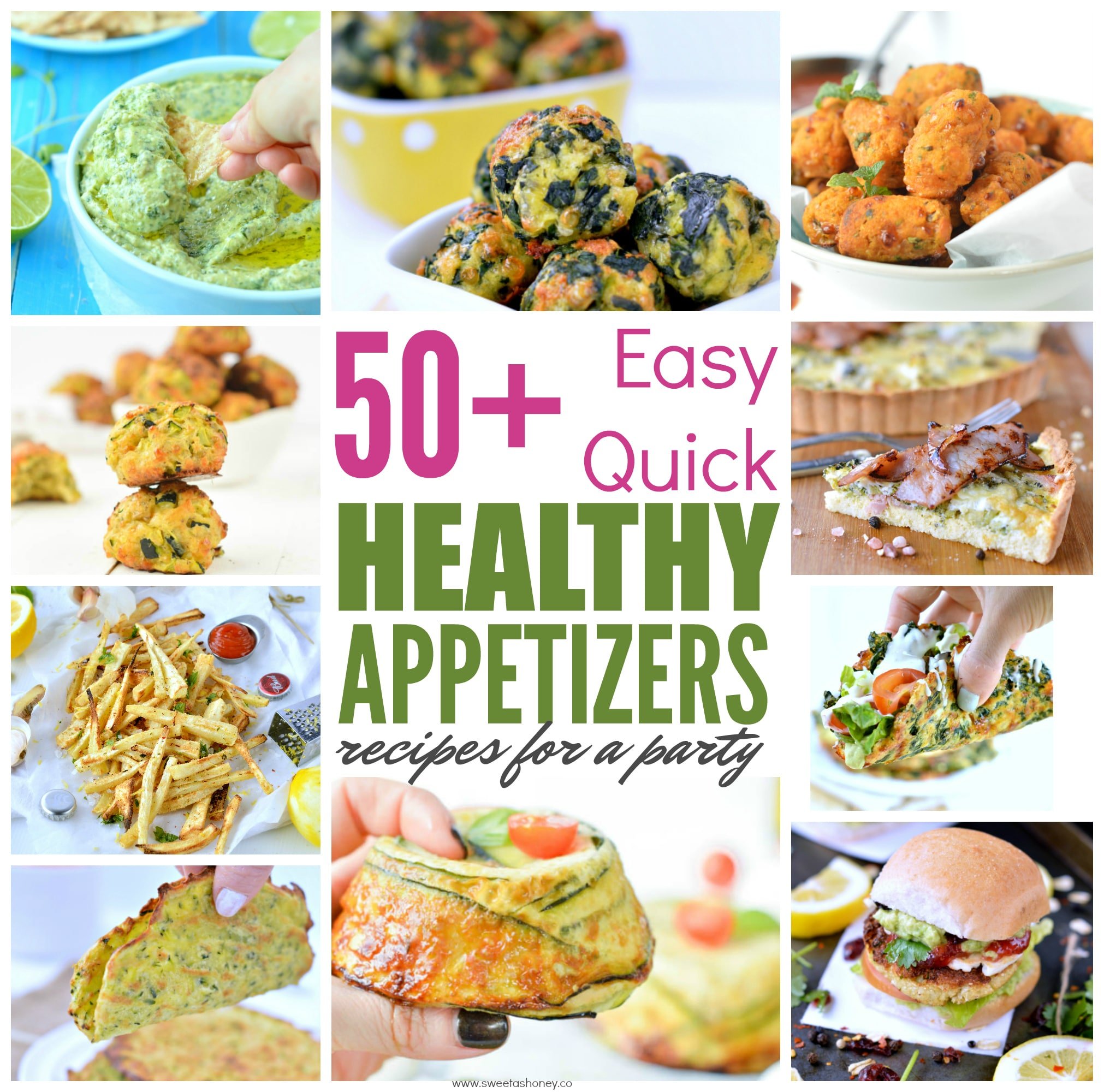 Best Healthy Appetizers For A Large Group / 50 Easy Party Appetizers Recipes By Love And Lemons / Get my recipes on my blog, thehopelesshousewife.com. Image