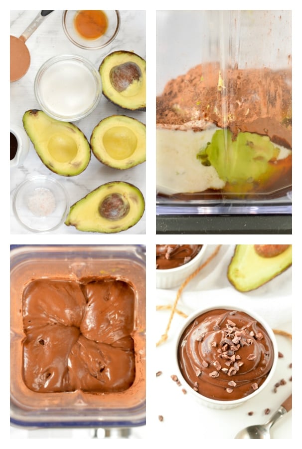 CHOCOLATE AVOCADO PUDDING KETO