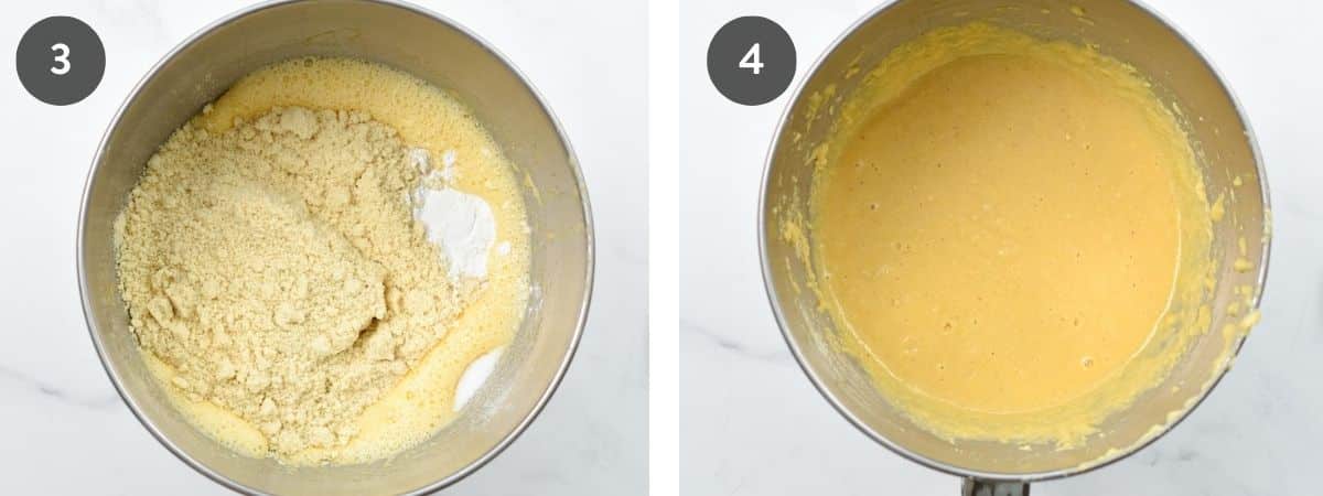 Step-by-step instructions on preparing the Keto Cupcakes Batter.