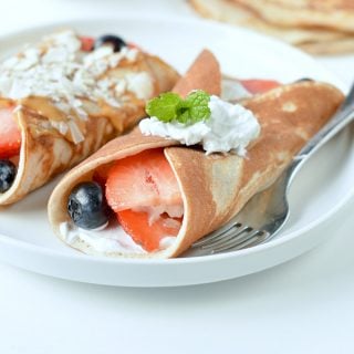 Protein Crepes (Low-Carb, Keto, Gluten-Free)