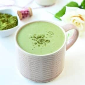 Keto Matcha Latte (2.4g Net Carbs)
