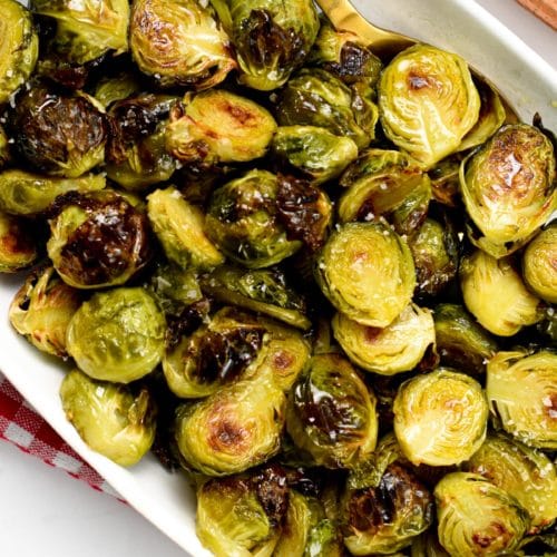 Oven Roasted Brussel Sprouts