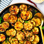 These Roasted Zucchini recipe is the most easy side dish recipe ever packed with summer flavors. Plus, it's low-carb, vegan and gluten-free so all the family can enjoy it.