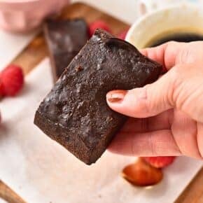 Single-Serve Protein Brownie (20g Protein, No Protein Powder, 5 Ingredients)