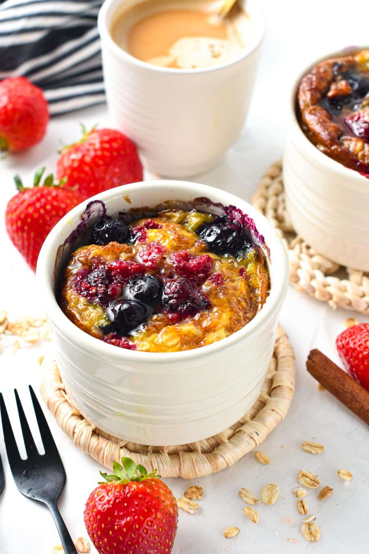 This Single Serve Baked Oatmeal recipe is an easy healthy baked oatmeal recipe for one, perfect as a quick breakfast for oats lovers.This Single Serve Baked Oatmeal recipe is an easy healthy baked oatmeal recipe for one, perfect as a quick breakfast for oats lovers.