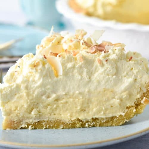 Sugar-Free Keto Coconut Cream Pie