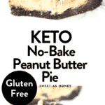 The BEST Keto No-Bake Peanut Butter Pie