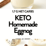 Keto Homemade Eggnog Recipe