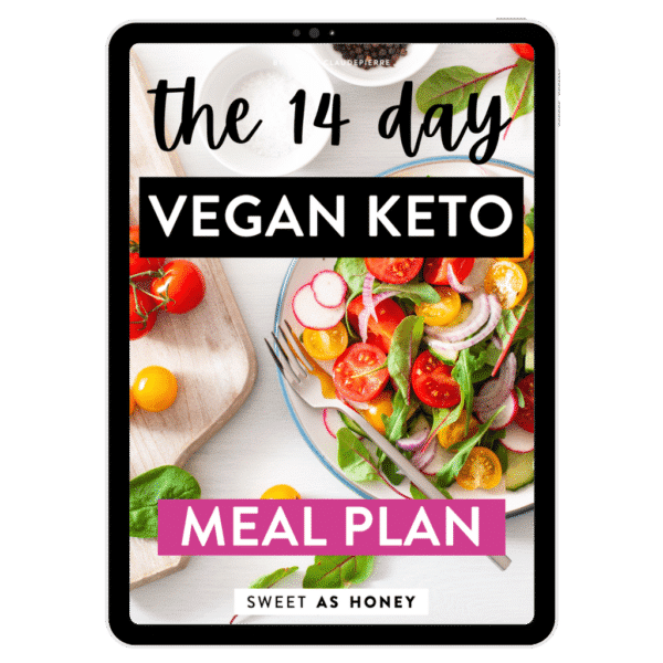 14-day Vegan Keto Meal Plan - Ebook