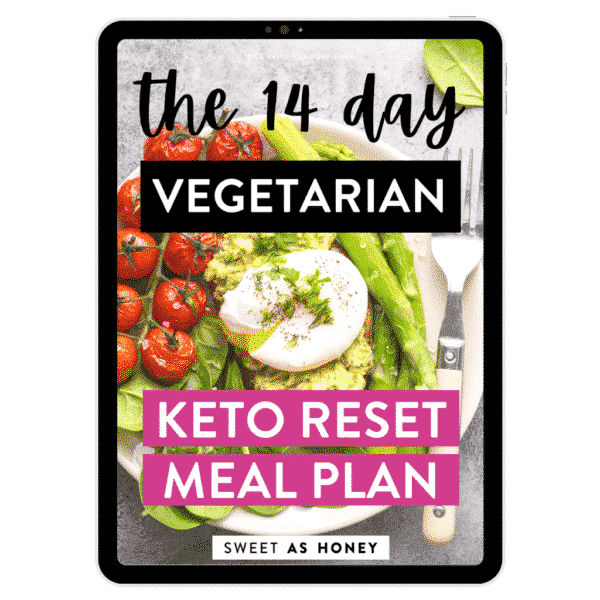 14-day Vegetarian Keto Meal Plan - Ebook