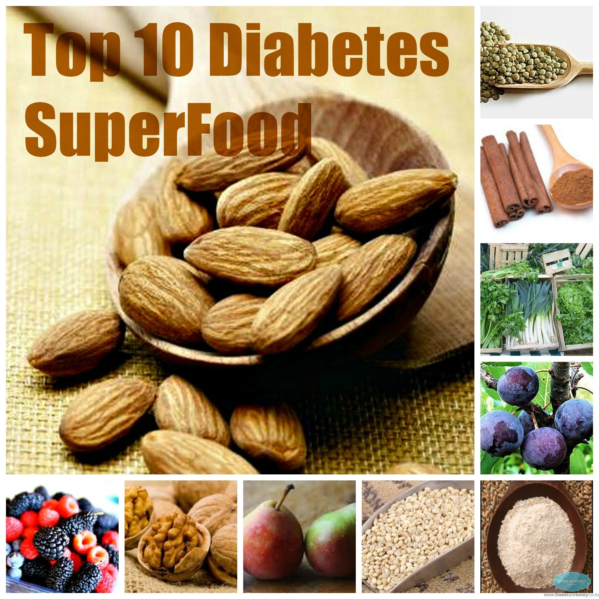 Top 10 Diabetes Super Food - Sweetashoney