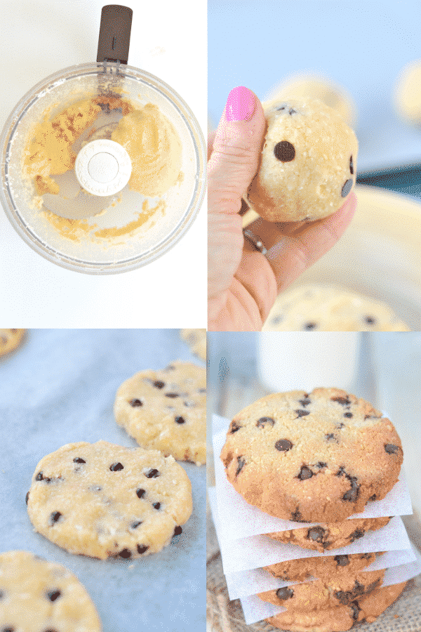 LOW CARB CHOCOLATE CHIPS COOKIES 