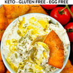 This Whipped Feta Dip is the most creamy cheese dip you will ever make, ready in 10 minutes, it sure to impress your guest. Plus, this easy dip is also gluten-free, and a great vegetarian appetizer.
