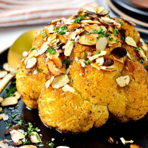 Whole Roasted Cauliflower